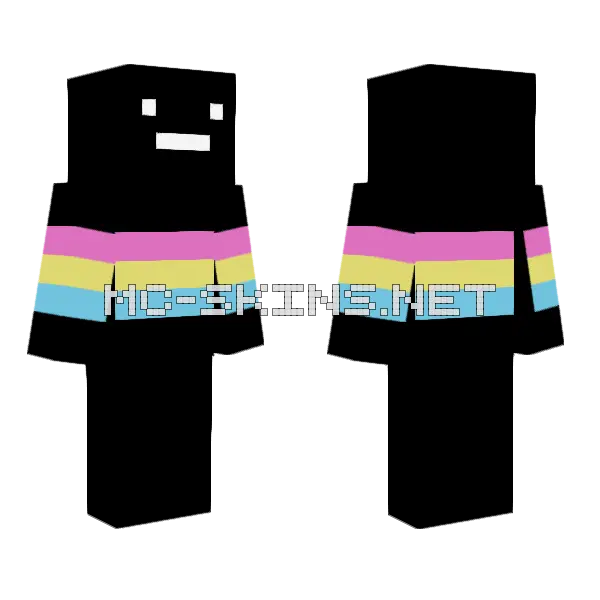 Pan Skin Minecraft skin, front and back