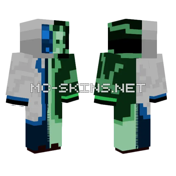 Pancake Skin Minecraft skin, front and back