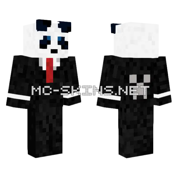 Panda Suit, front and back