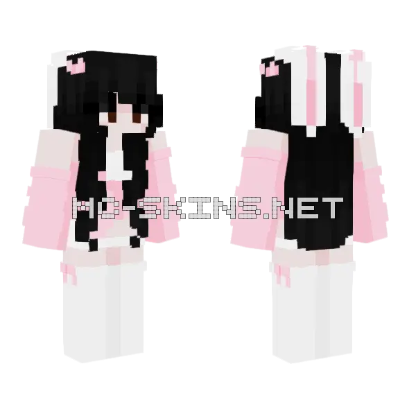 Paoemo Default Skin Minecraft skin, front and back