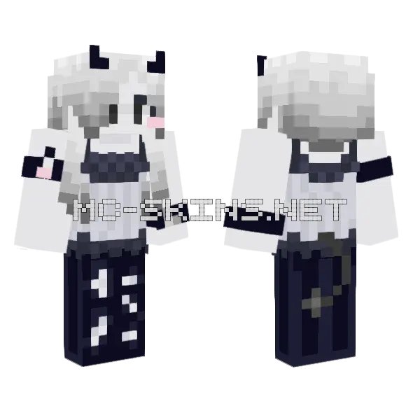 Parasite Skin Minecraft skin, front and back