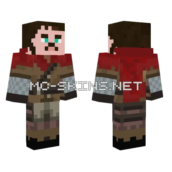 Parker Ranger 7 Minecraft skin, front and back