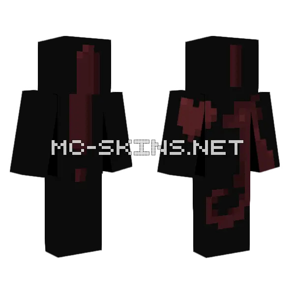Part 1 The Encounter Minecraft skin, front and back