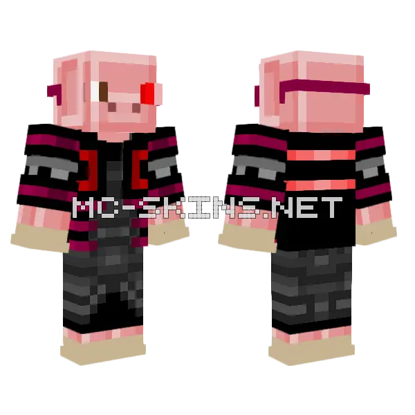 Partner of Yggdrasil Minecraft skin, front and back
