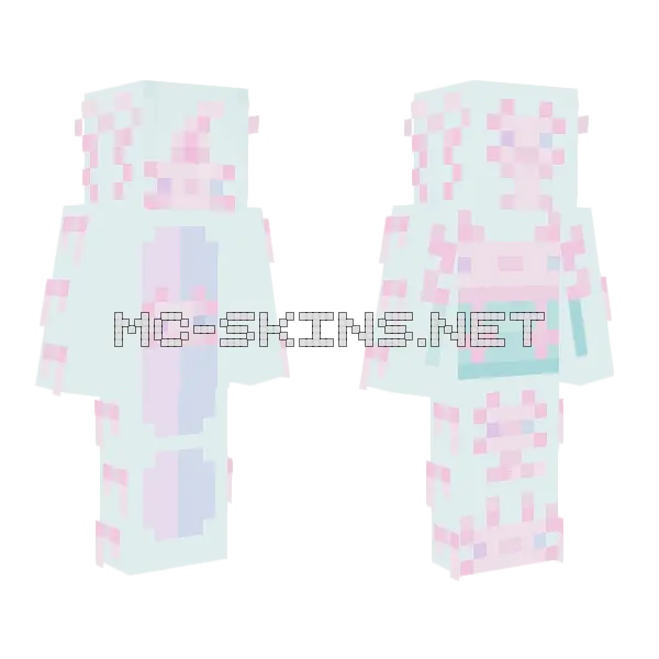 Pastel Bow Outfit, front and back