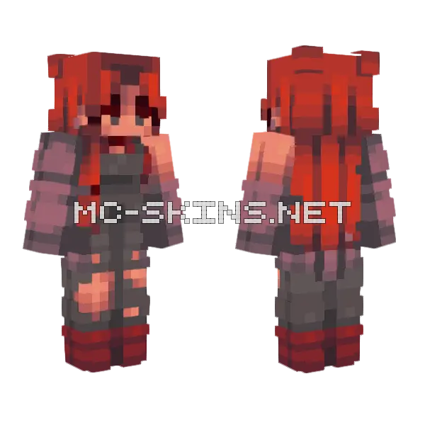Pastures To Somewhere SF 30 FF Minecraft skin, front and back