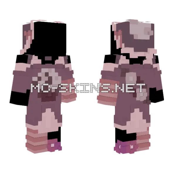Peace Ob O Minecraft skin, front and back