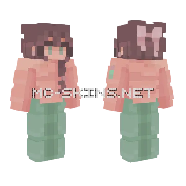 Peach Skin, front and back