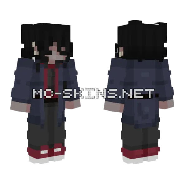 Peak Minecraft skin, front and back