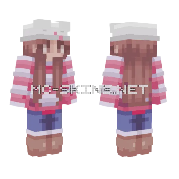 Pedro Minecraft skin, front and back