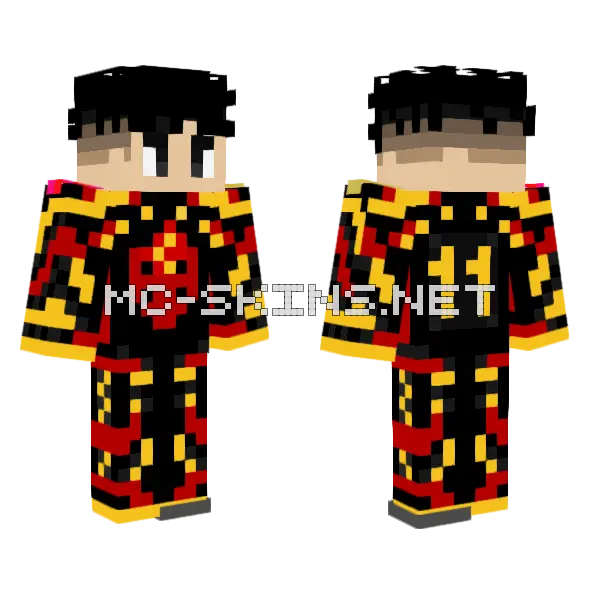 Pemuz Nr11 Minecraft skin, front and back