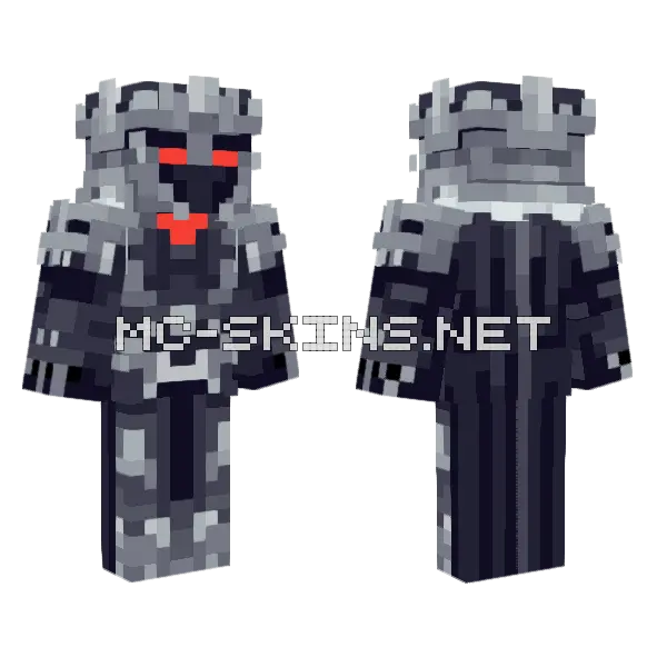 Pen Pen Robot Minecraft skin, front and back