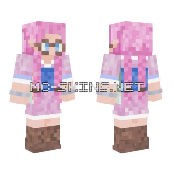 Penelope Raine Minecraft skin, front and back