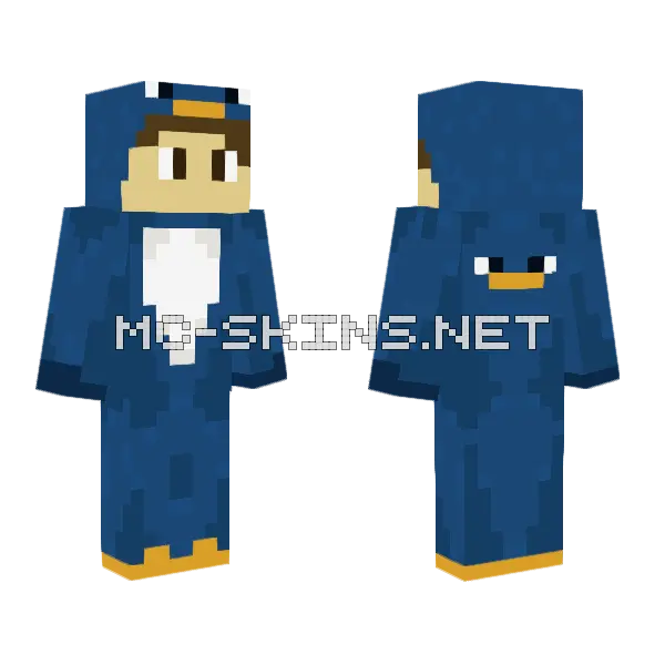 Penguin Dude, front and back