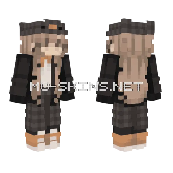Penguin Skin Minecraft skin, front and back