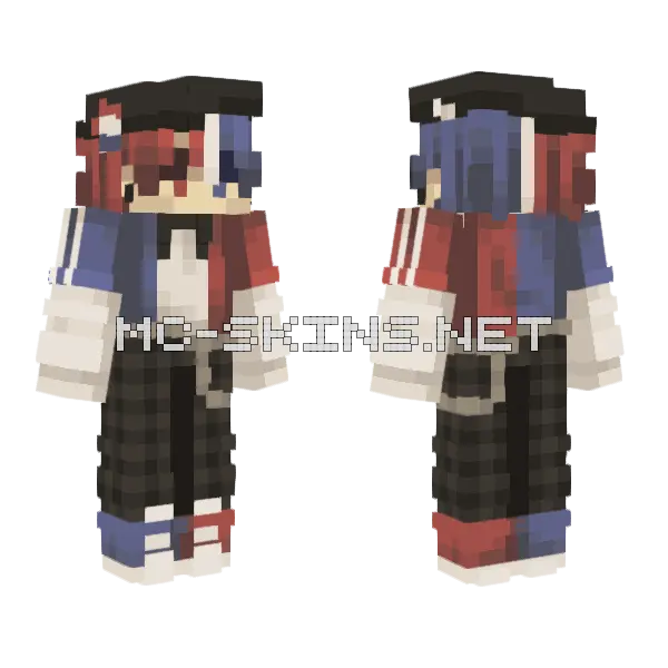 Pepsi Ce Boy Minecraft skin, front and back