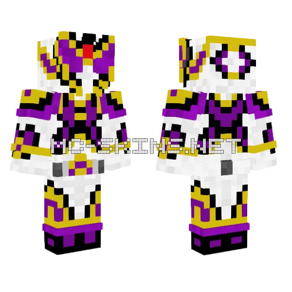 Perfect Savior Minecraft skin, front and back