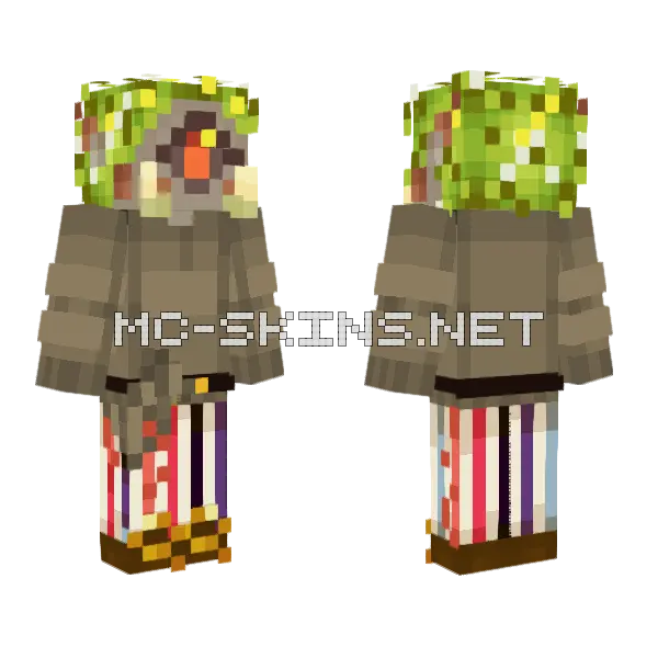 Persona Minecraft skin, front and back