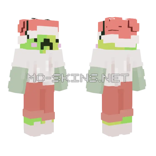 Persona Minecraft skin, front and back