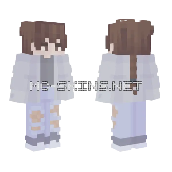 Persona Actual Minecraft skin, front and back