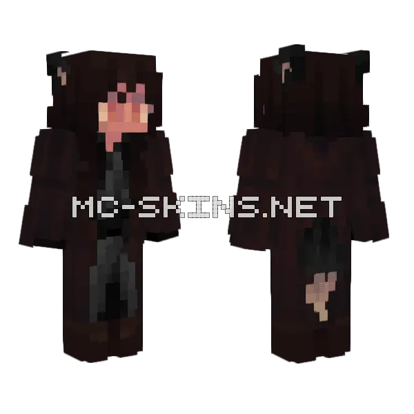 Persona Sith Minecraft skin, front and back