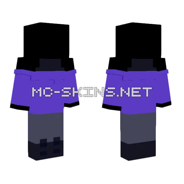 Personal Clothes Flat Minecraft skin, front and back