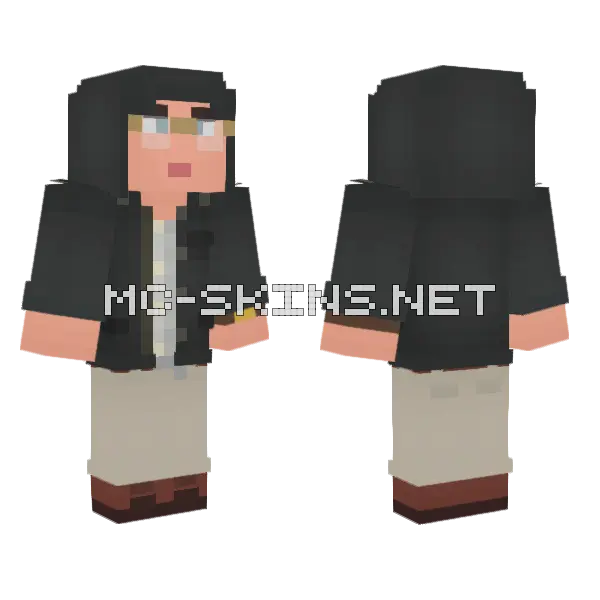 Peter Ludlow Sorna Alt 4 Minecraft skin, front and back
