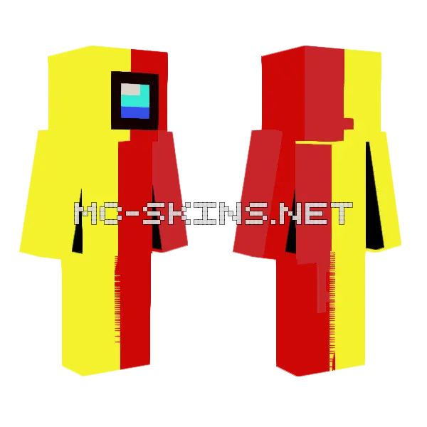 Pfp Contest Minecraft skin, front and back