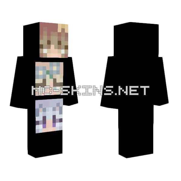Pfp Contest Entry Minecraft skin, front and back