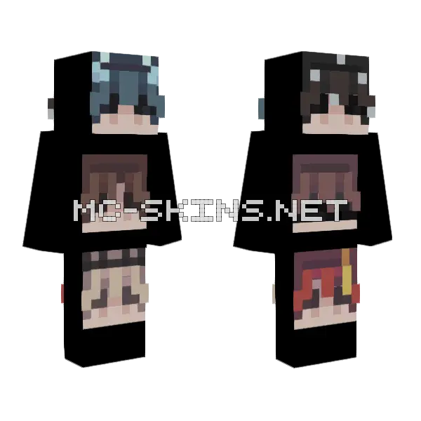 PFP Contest Entry 2 Minecraft skin, front and back
