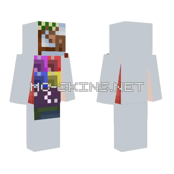 Pfp Contest Entry Minecraft skin, front and back