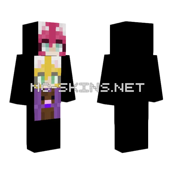 Pfps For Candy638 Minecraft skin, front and back