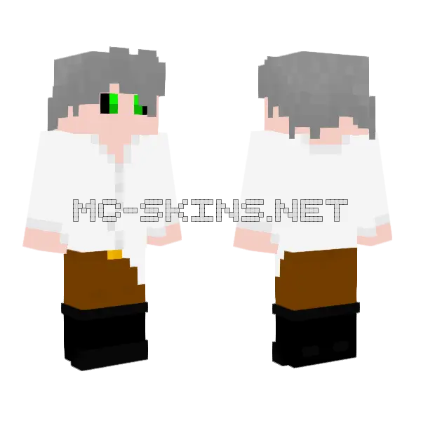 Phandalyn Minecraft skin, front and back