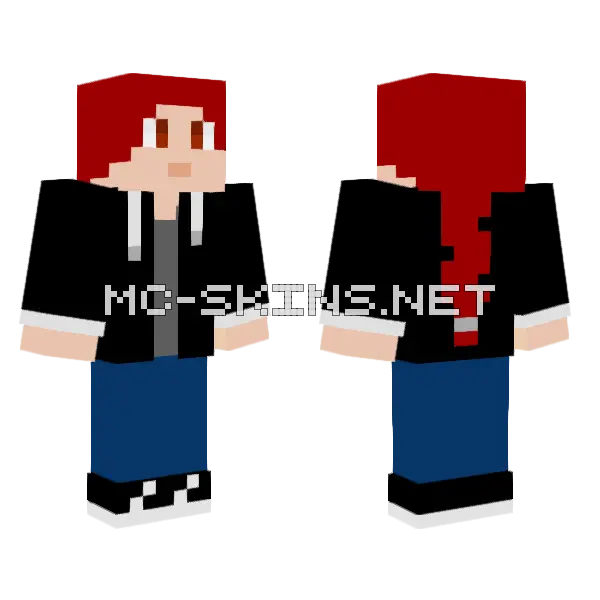 Pheanyx3692 Minecraft skin, front and back
