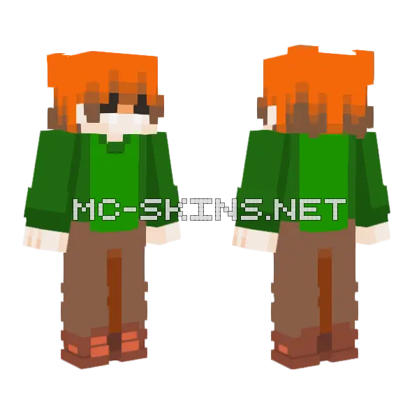 Philly Nice Minecraft skin, front and back