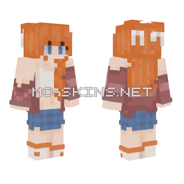 Pick Pocket Minecraft skin, front and back