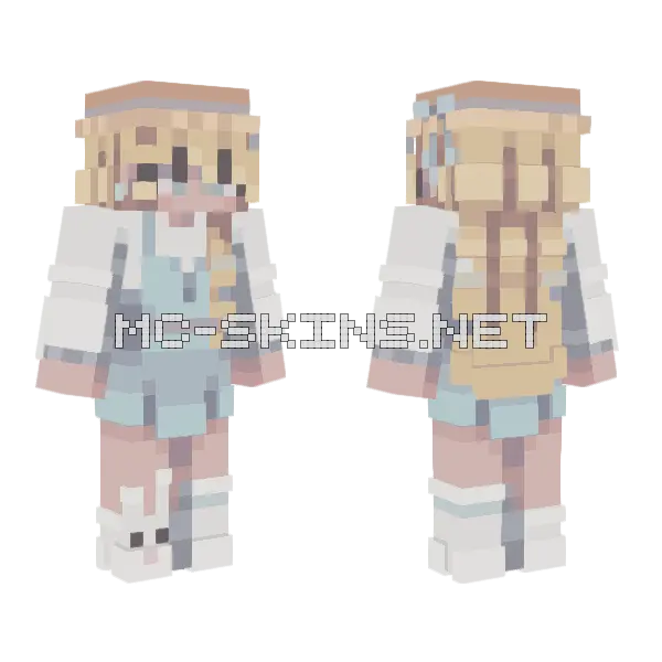 Picnic Farmer Minecraft skin, front and back