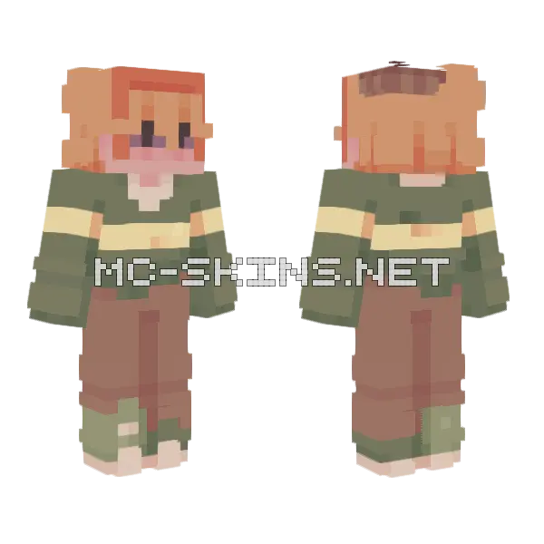 Picturebook Ter2 Minecraft skin, front and back
