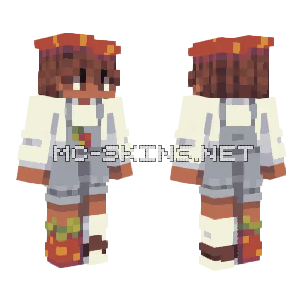 Piinkmarshmallow Sfa92 Ff Minecraft skin, front and back