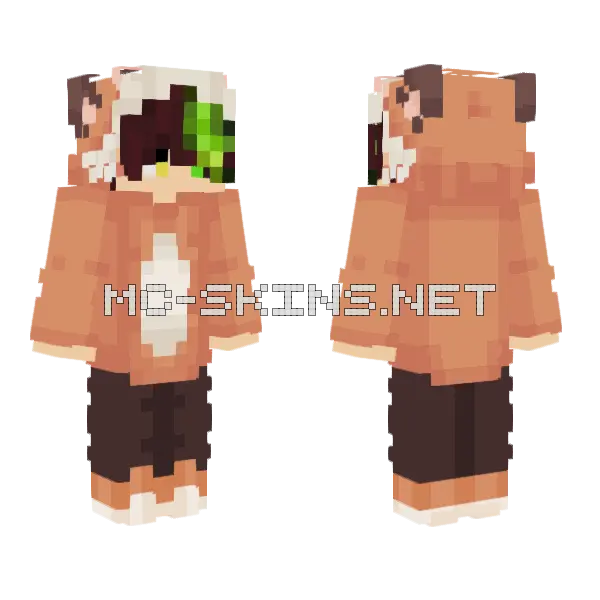 Pijama De Karliwisuwu Minecraft skin, front and back