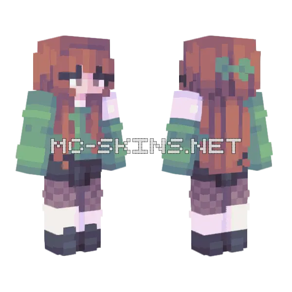 Pine Forest Rce Minecraft skin, front and back