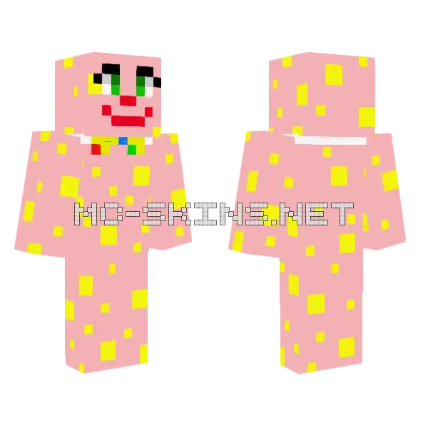 Pink Blob, front and back