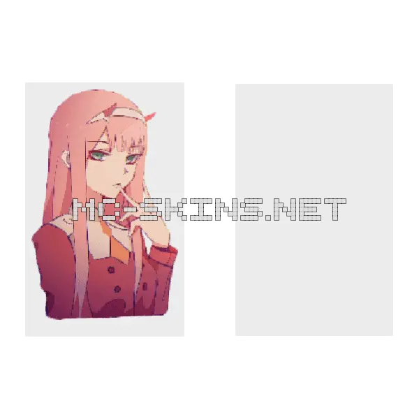 Pink Haired Girl cape, outside and lining