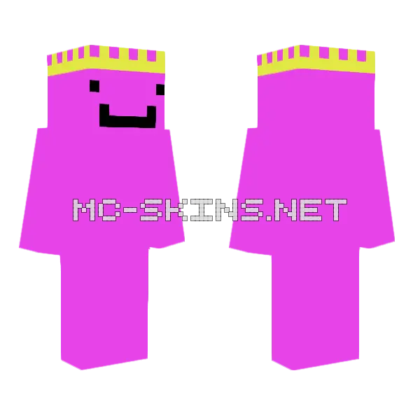 Pink King, front and back