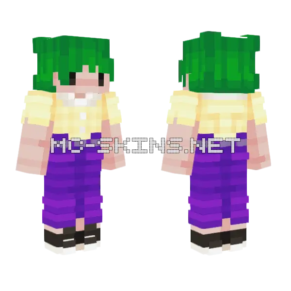 Pink Peaches Fruitwars Minecraft skin, front and back