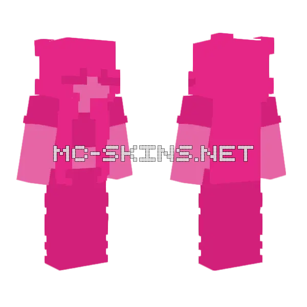 Pink Robot Suit, front and back