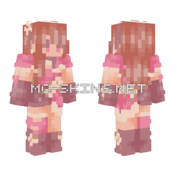 Pink Sparkle Outfit, front and back