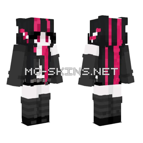 Mazzy Punk Outfit, front and back