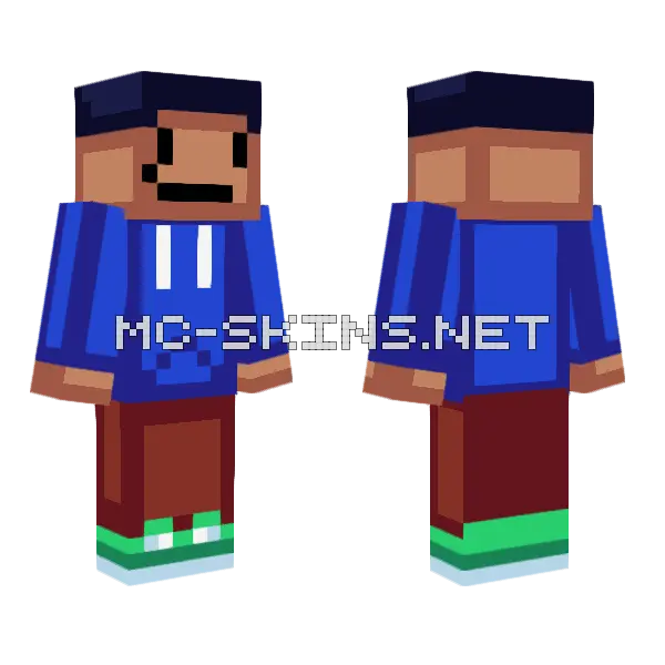 Pino Skin Minecraft skin, front and back