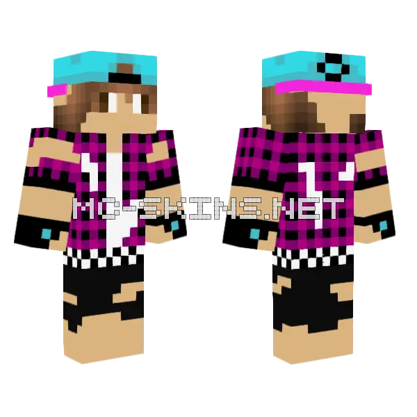 Pip Dit Is Voor Jou Minecraft skin, front and back